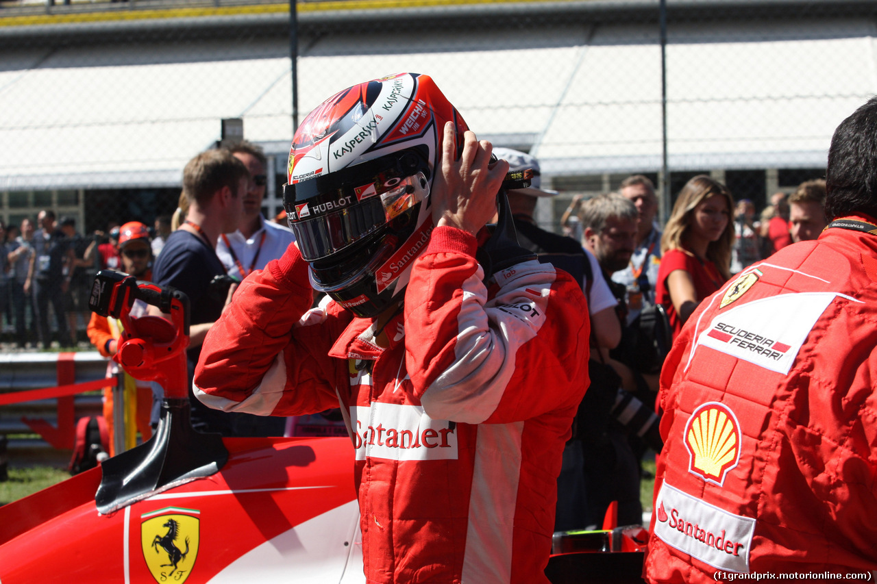 GP ITALIA, 06.09.2015 - Gara, Kimi Raikkonen (FIN) Ferrari SF15-T