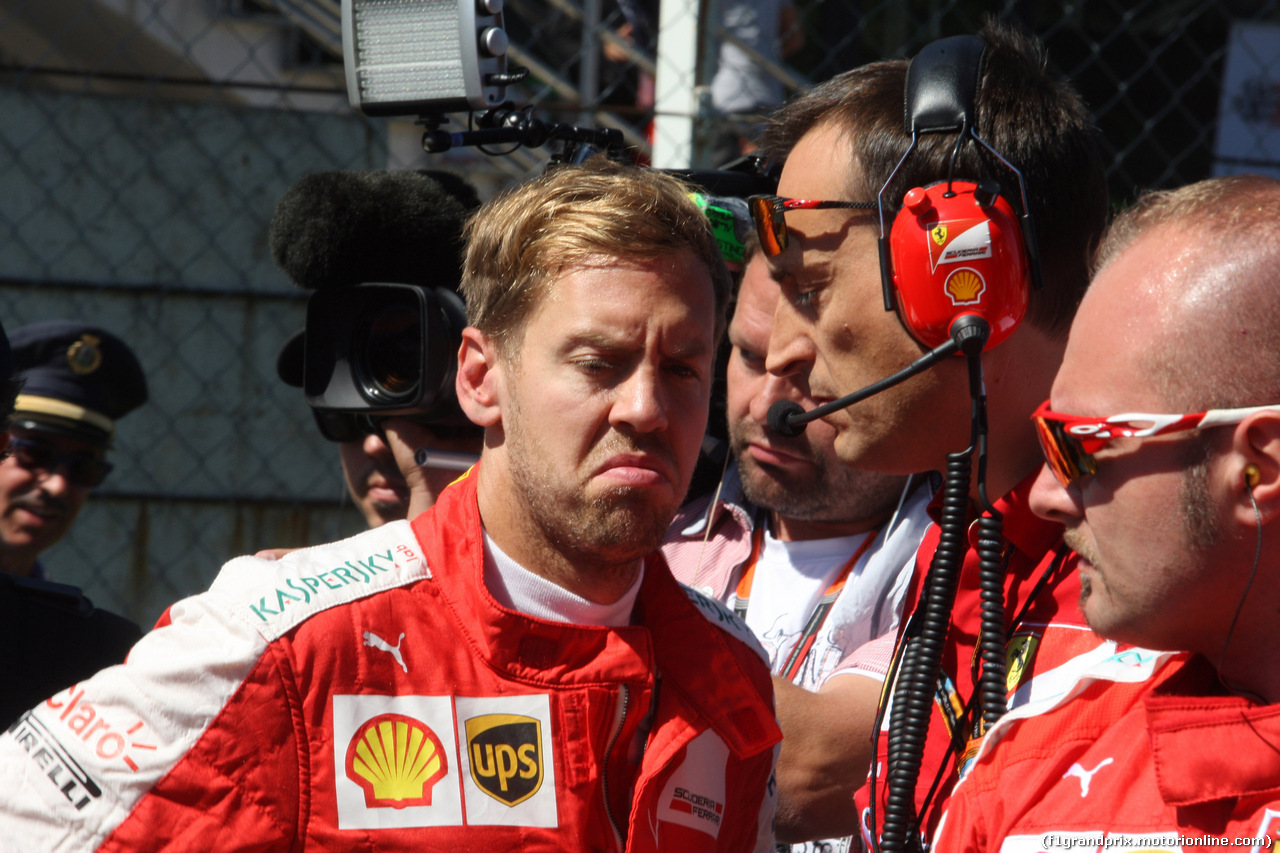 GP ITALIA, 06.09.2015 - Gara, Sebastian Vettel (GER) Ferrari SF15-T