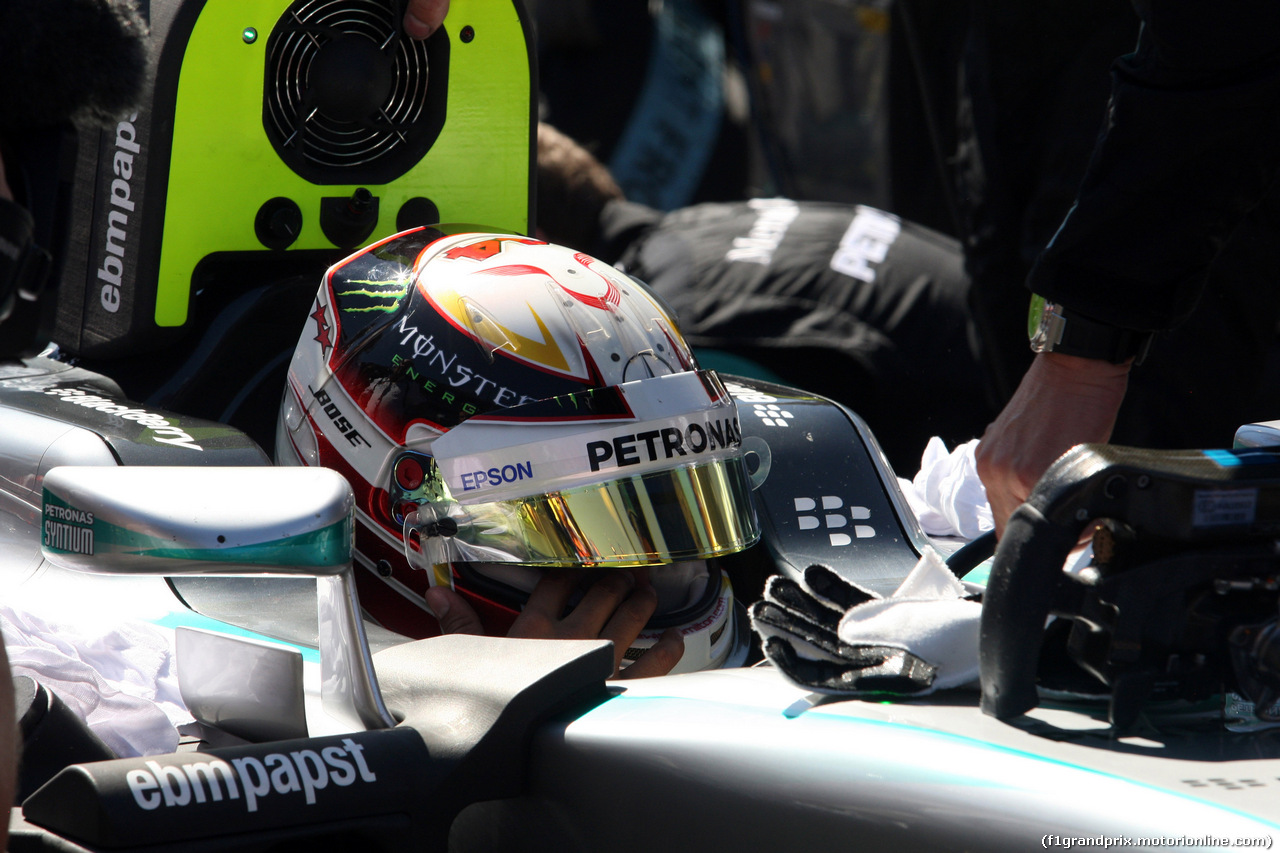GP ITALIA, 06.09.2015 - Gara, Lewis Hamilton (GBR) Mercedes AMG F1 W06
