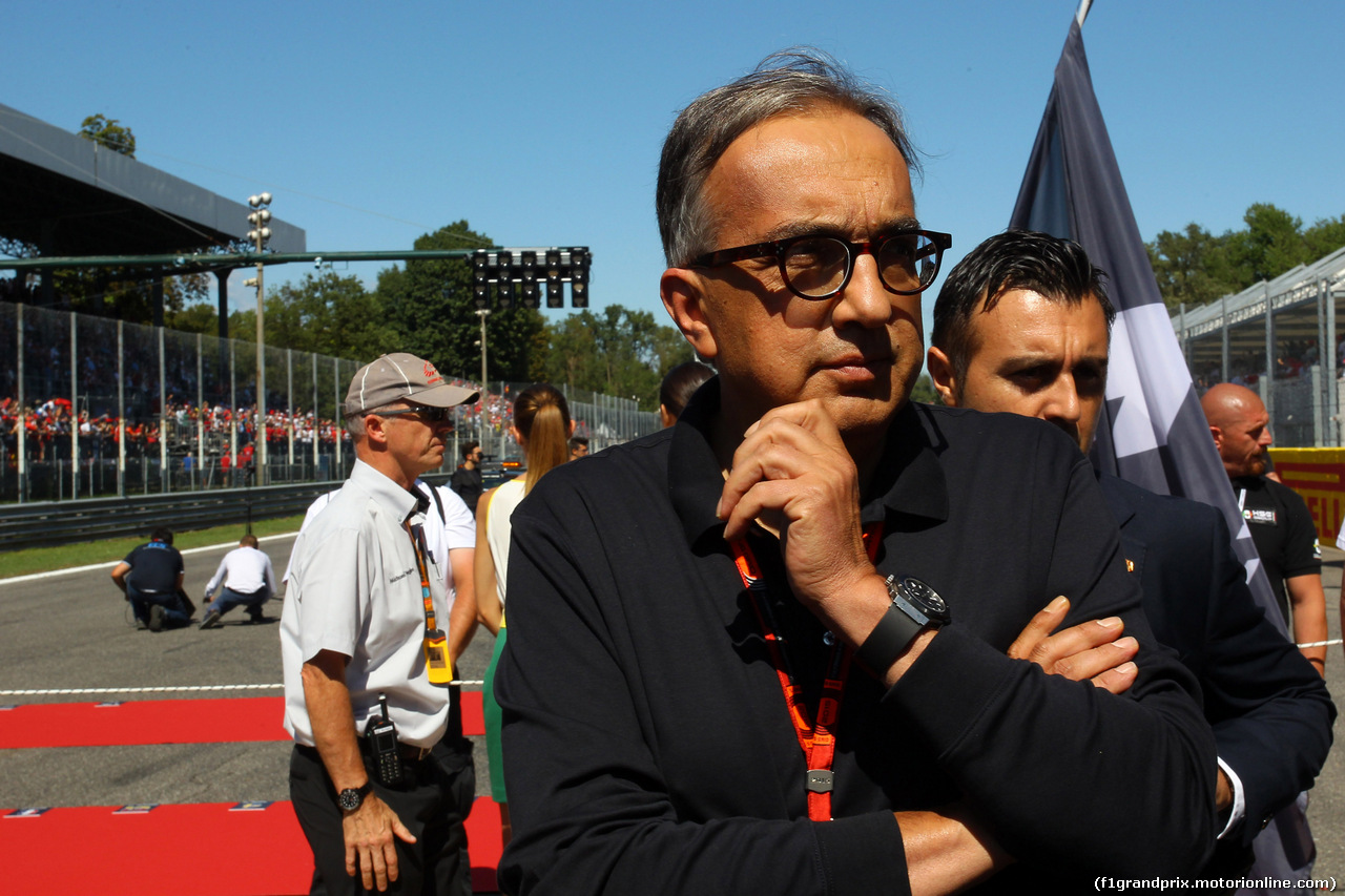 GP ITALIA, 06.09.2015 - Gara, Sergio Marchionne (ITA), Ferrari President e CEO of Fiat Chrysler Automobiles