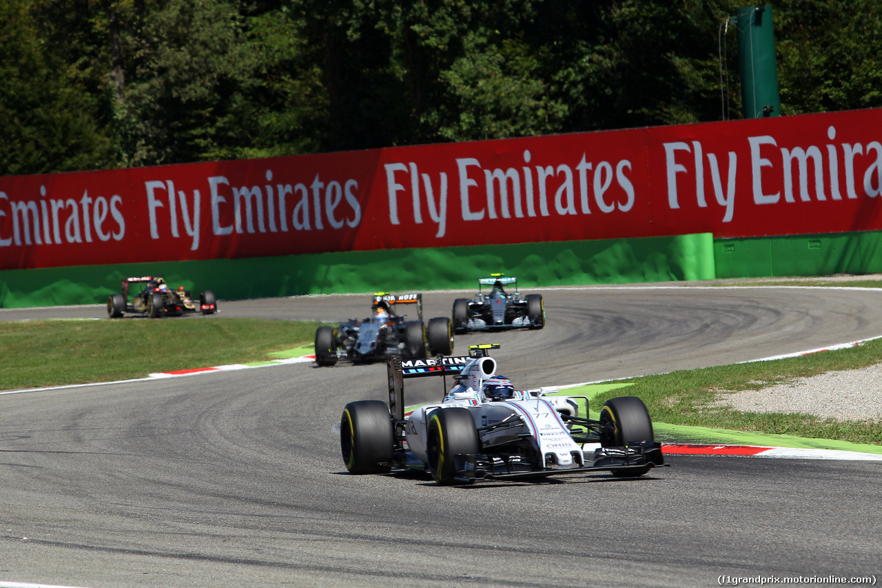 GP ITALIA, 06.09.2015 - Gara, Valtteri Bottas (FIN) Williams F1 Team FW37