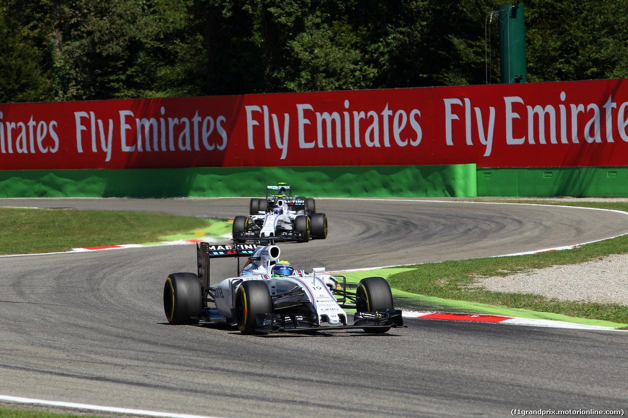 GP ITALIA, 06.09.2015 - Gara, Felipe Massa (BRA) Williams F1 Team FW37