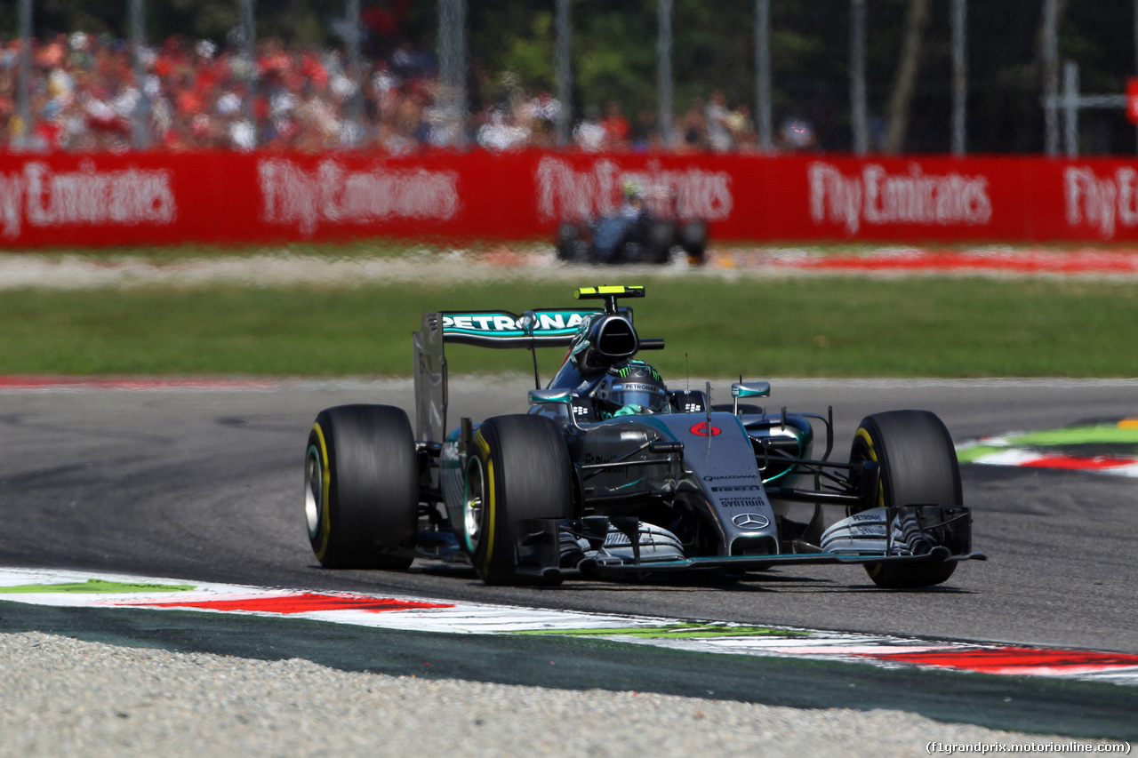 GP ITALIA, 06.09.2015 - Gara, Nico Rosberg (GER) Mercedes AMG F1 W06