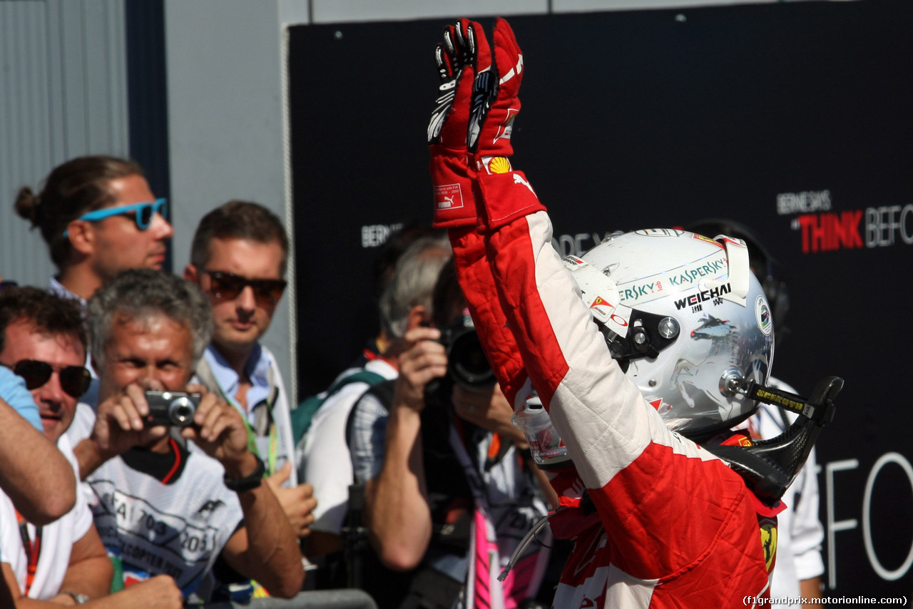 GP ITALIA, 06.09.2015 - Gara, secondo  Sebastian Vettel (GER) Ferrari SF15-T