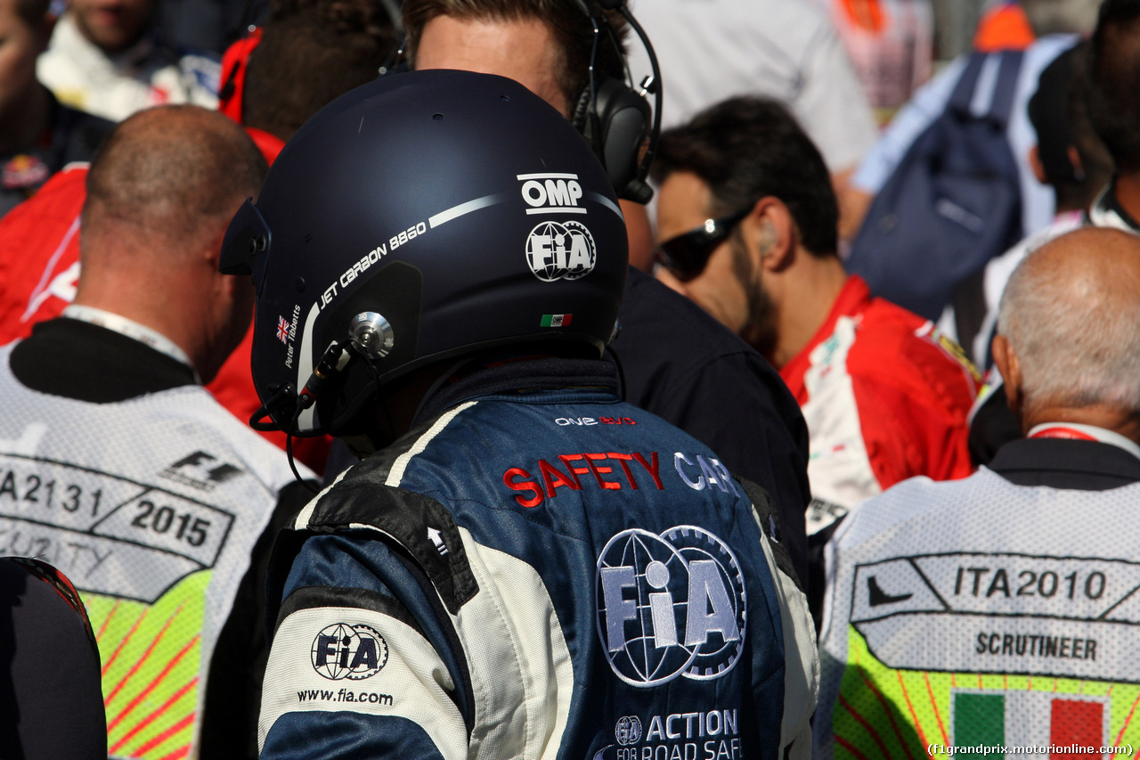GP ITALIA, 06.09.2015 - Gara, Safety car driver