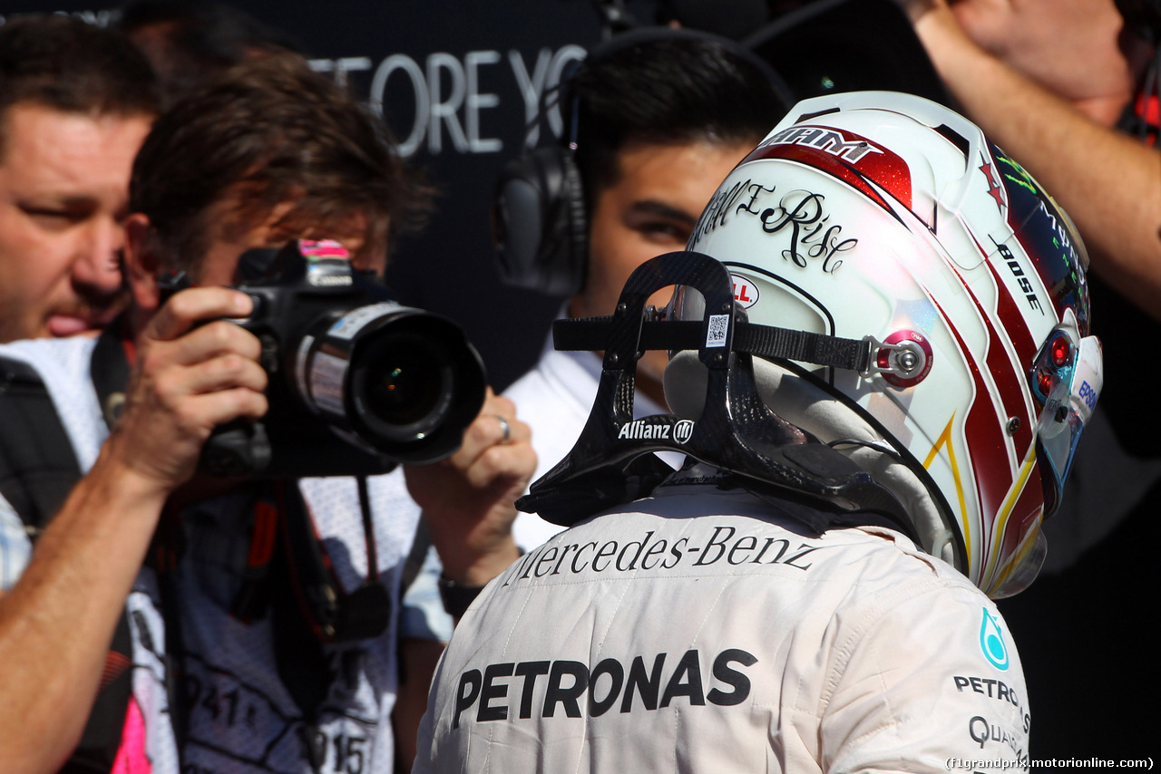 GP ITALIA, 06.09.2015 - Gara, Lewis Hamilton (GBR) Mercedes AMG F1 W06