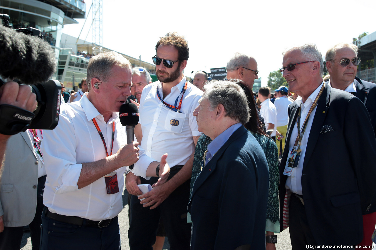 GP ITALIA, 06.09.2015 - Gara, Jean Todt (FRA), President FIA
