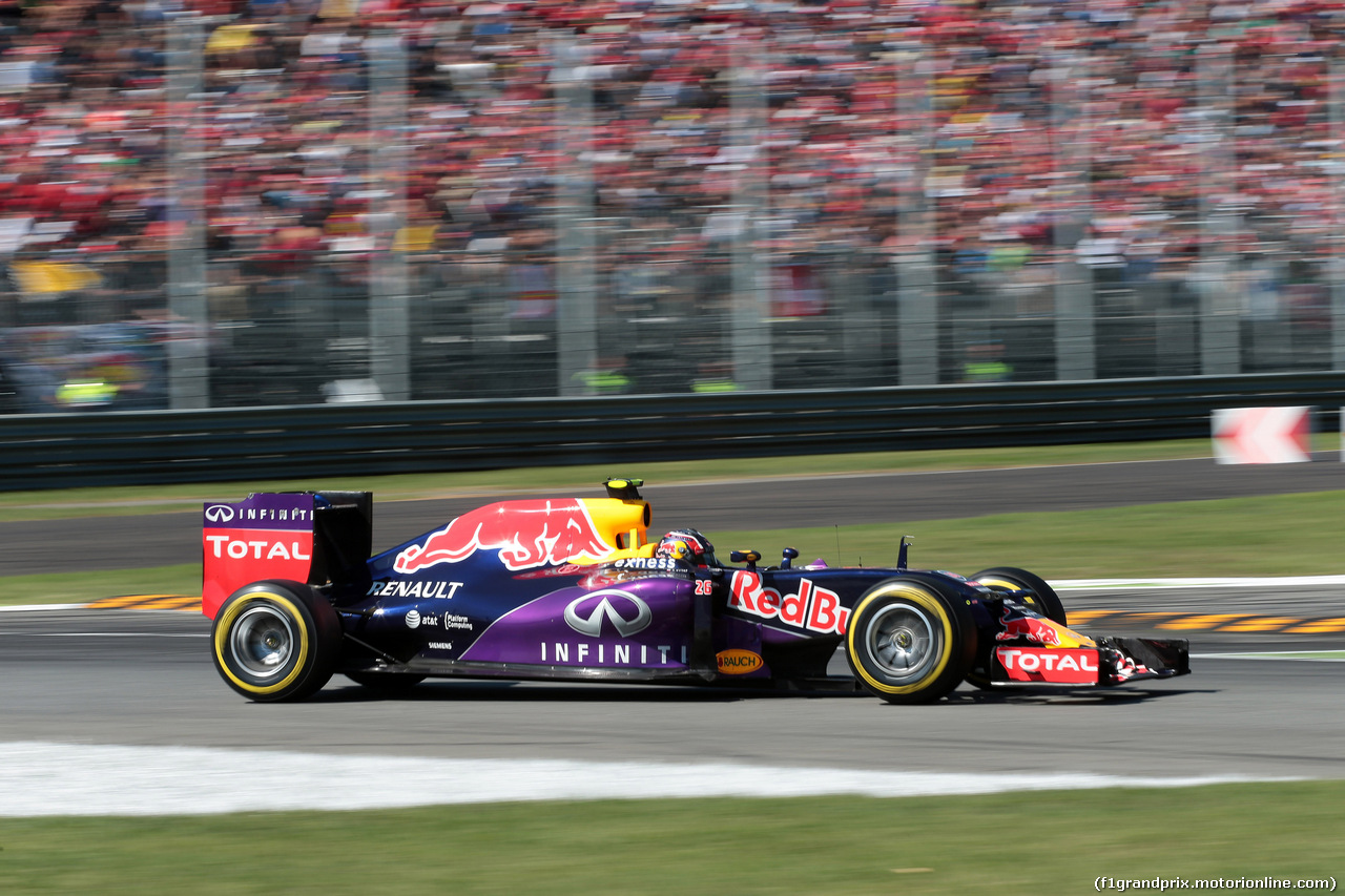 GP ITALIA, 06.09.2015 - Gara, Daniil Kvyat (RUS) Red Bull Racing RB11