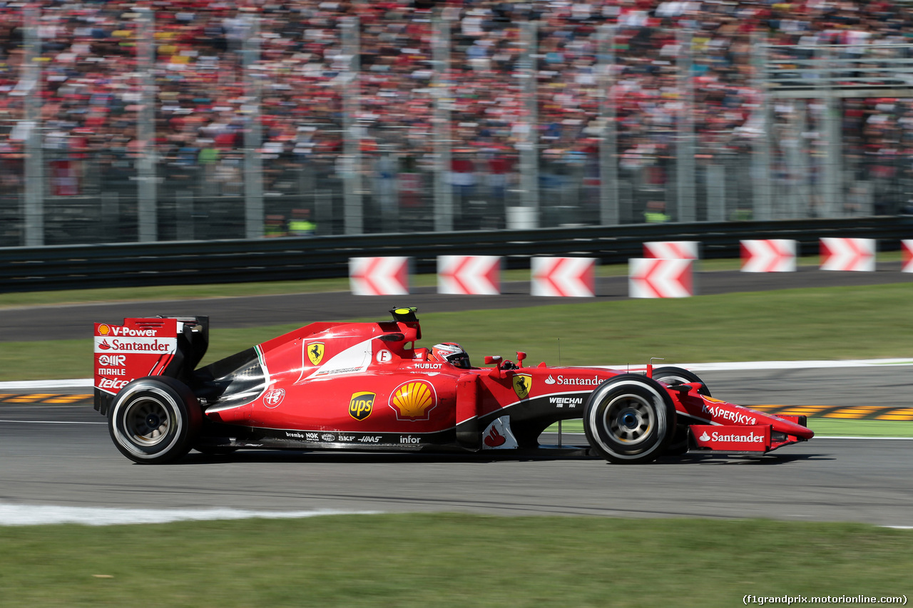 GP ITALIA, 06.09.2015 - Gara, Kimi Raikkonen (FIN) Ferrari SF15-T