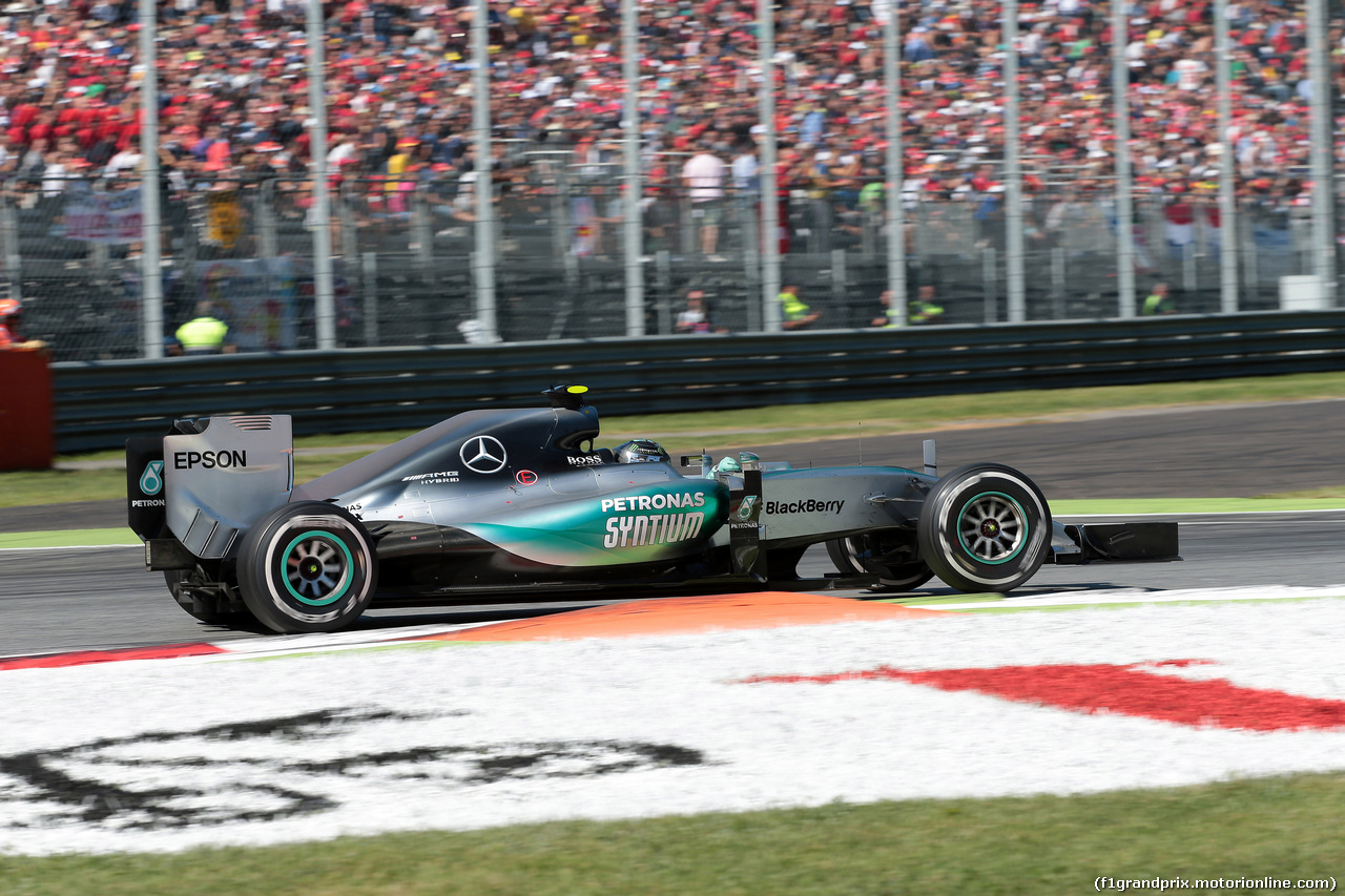 GP ITALIA, 06.09.2015 - Gara, Nico Rosberg (GER) Mercedes AMG F1 W06