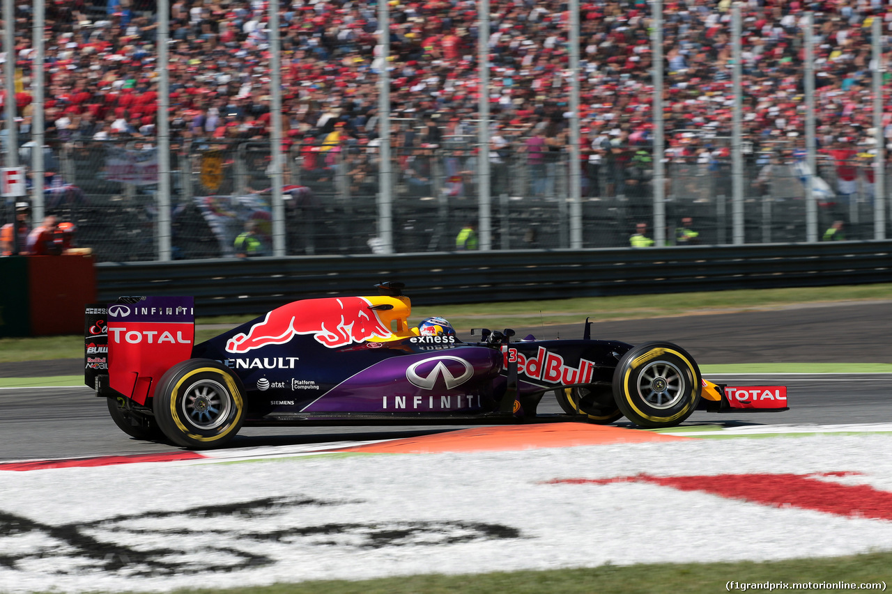 GP ITALIA, 06.09.2015 - Gara, Daniel Ricciardo (AUS) Red Bull Racing RB11