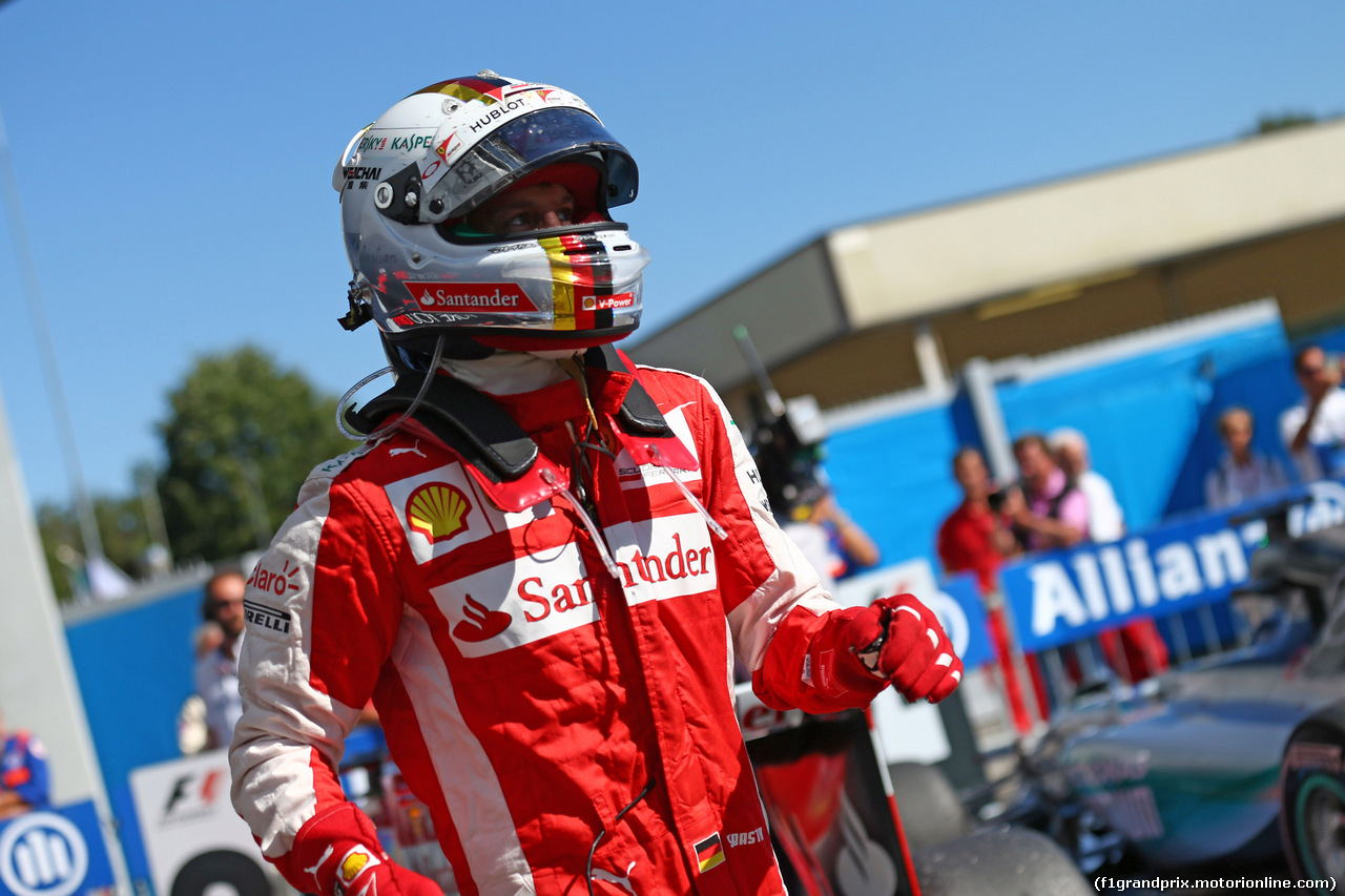 GP ITALIA, 06.09.2015 - Gara, secondo Sebastian Vettel (GER) Ferrari SF15-T