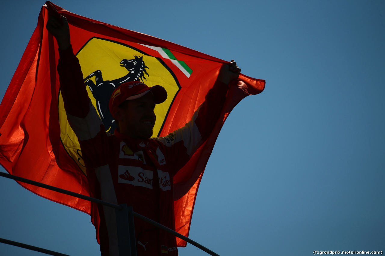 GP ITALIA, 06.09.2015 - Gara, secondo Sebastian Vettel (GER) Ferrari SF15-T