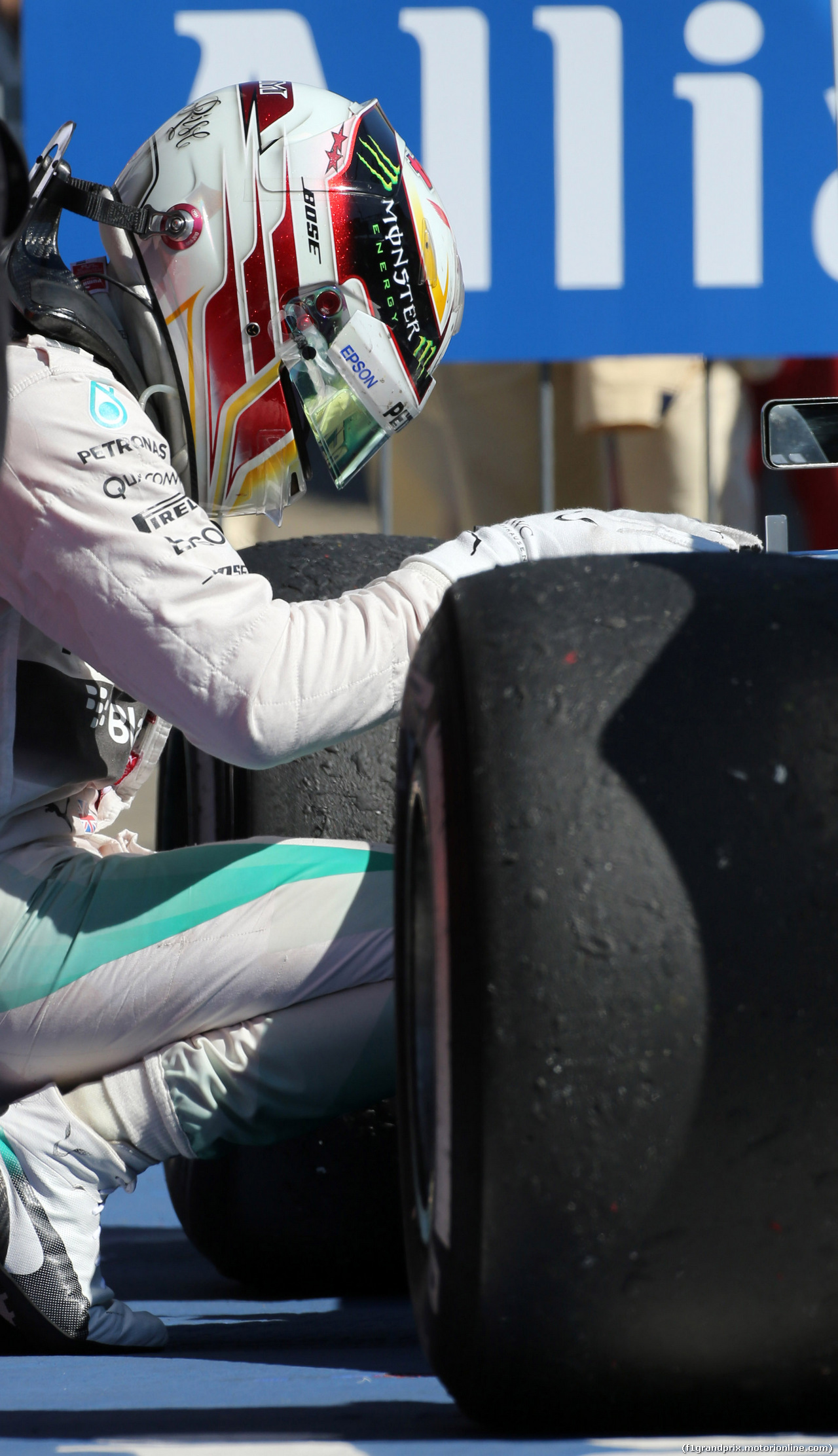 GP ITALIA, 06.09.2015 - Gara, Lewis Hamilton (GBR) Mercedes AMG F1 W06 vincitore