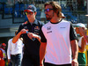 GP ITALIA, 06.09.2015 - Daniil Kvyat (RUS) Red Bull Racing RB11 e Fernando Alonso (ESP) McLaren Honda MP4-30