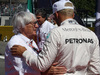 GP ITALIA, 06.09.2015 - Gara, Bernie Ecclestone (GBR), President e CEO of FOM e Lewis Hamilton (GBR) Mercedes AMG F1 W06
