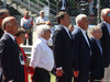 GP ITALIA, 06.09.2015 - Gara, (L-R) Dr. Angelo Sticchi Damiani (ITA) Aci Csai President, Sergio Marchionne (ITA), Ferrari President e CEO of Fiat Chrysler Automobiles, Bernie Ecclestone (GBR), President e CEO of FOM, Matteo Renzi (ITA), Italia Prime Minister, Gian Luca Galletti, Ministro dell'Ambiente e della Tutela del Territorio e del Mare e Jean Todt (FRA), President FIA