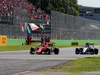 GP ITALIA, 06.09.2015 - Gara, Kimi Raikkonen (FIN) Ferrari SF15-T e Nico Hulkenberg (GER) Sahara Force India F1 VJM08