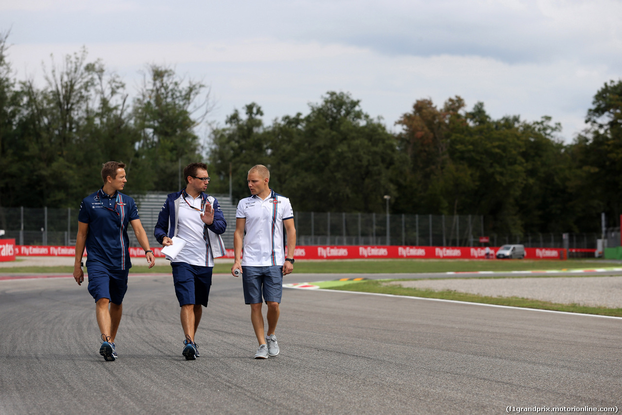 GP ITALIA, 03.09.2015 - Valtteri Bottas (FIN) Williams F1 Team FW37