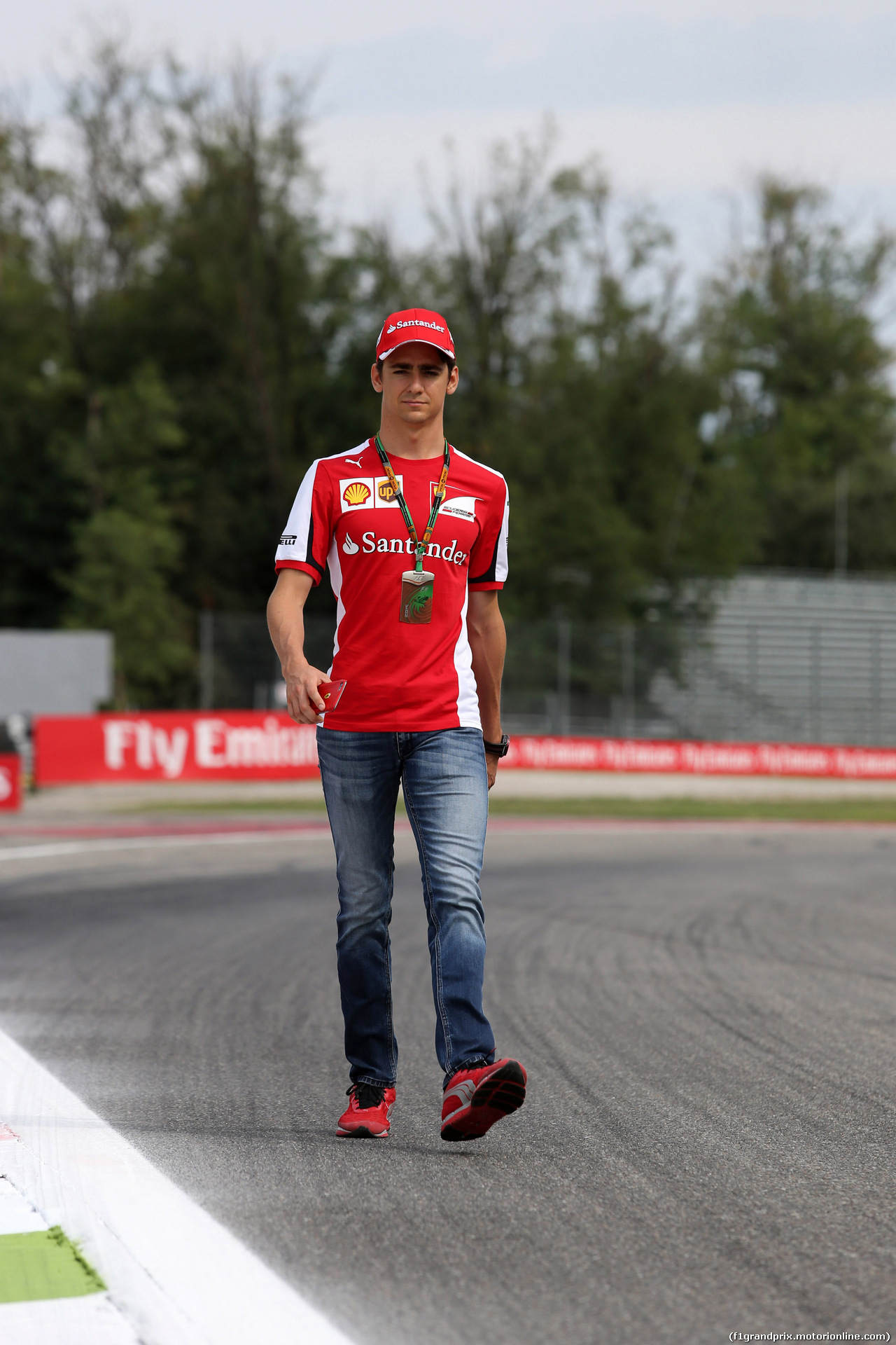 GP ITALIA, 03.09.2015 - Esteban Gutierrez (MEX) Ferrari Test e Reserve Driver