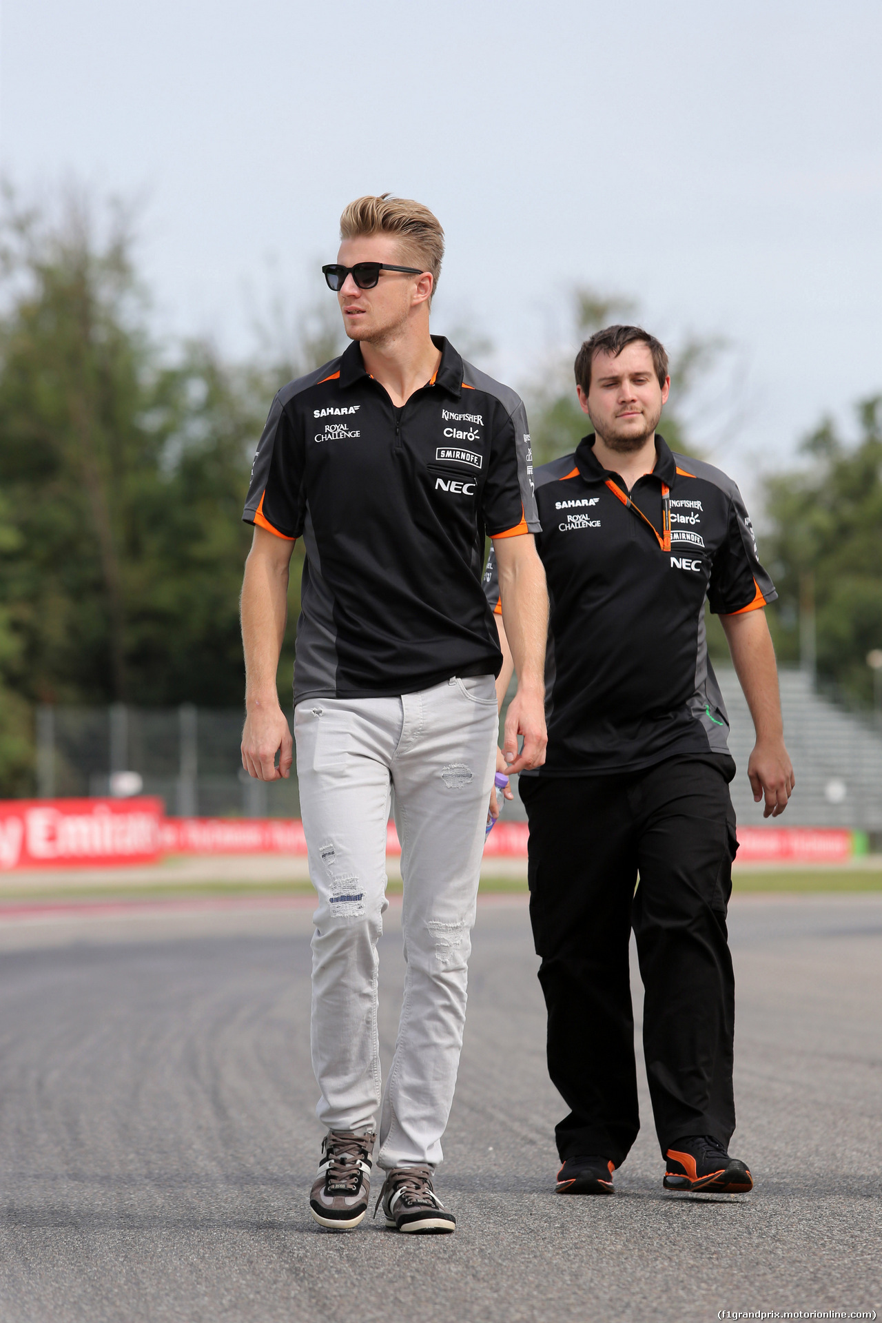 GP ITALIA, 03.09.2015 - Nico Hulkenberg (GER) Sahara Force India F1 VJM08