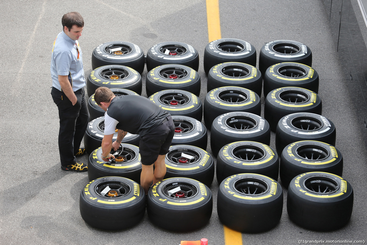 GP ITALIA, 03.09.2015 - Pirelli Tyres