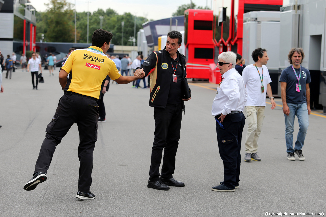 GP ITALIA, 03.09.2015 - Federico Gastaldi (ARG) Lotus F1 Team Deputy Team Principal