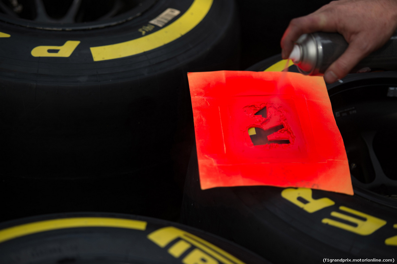 GP ITALIA, 03.09.2015 - Pirelli Tyre