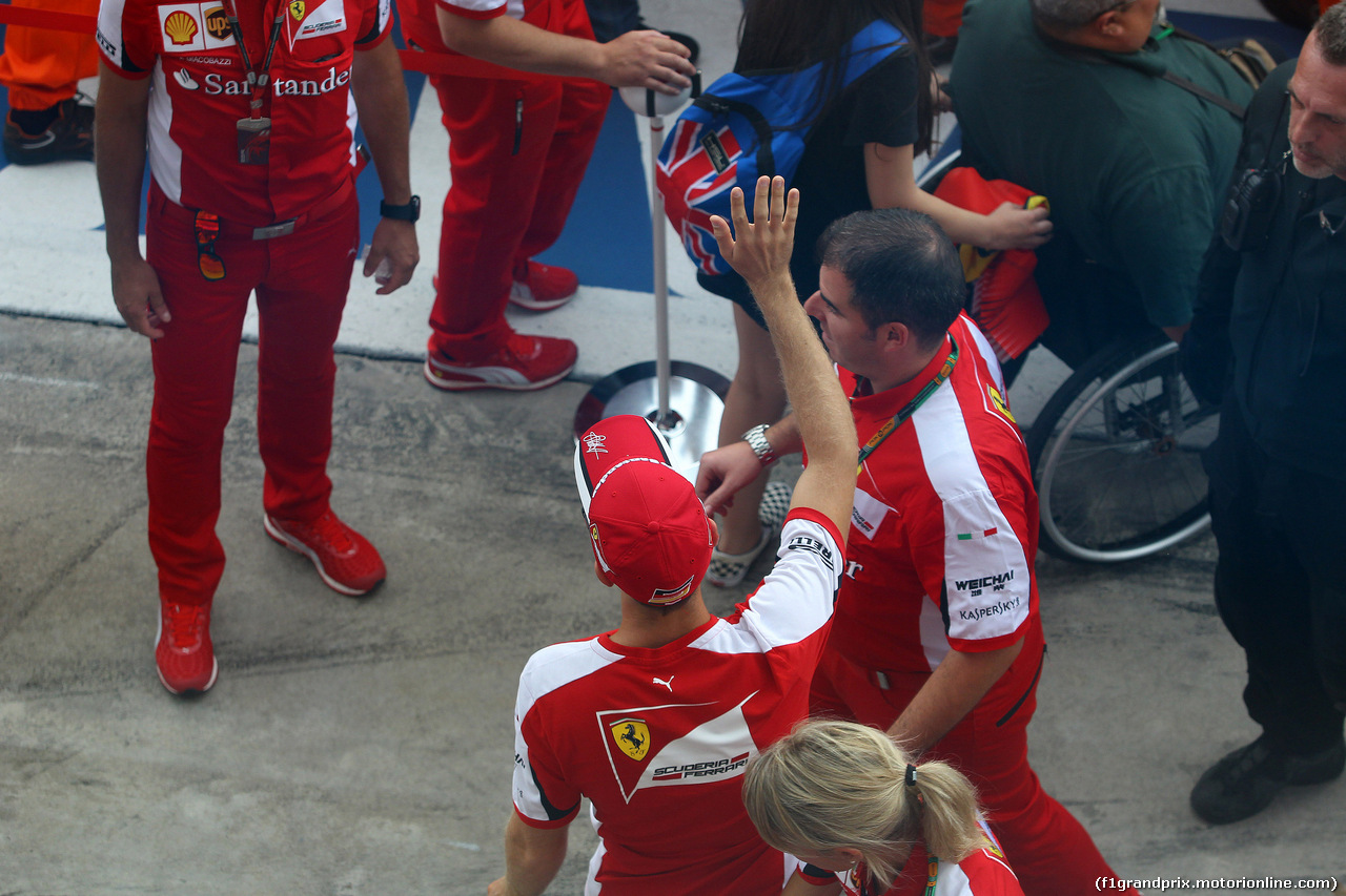 GP ITALIA, 03.09.2015 - Sebastian Vettel (GER) Ferrari SF15-T