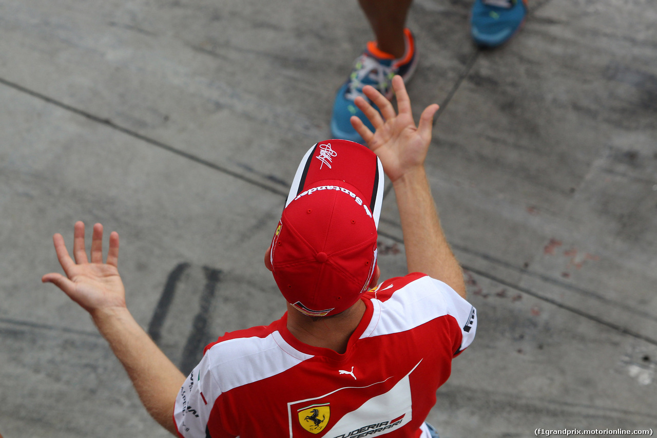 GP ITALIA, 03.09.2015 - Sebastian Vettel (GER) Ferrari SF15-T