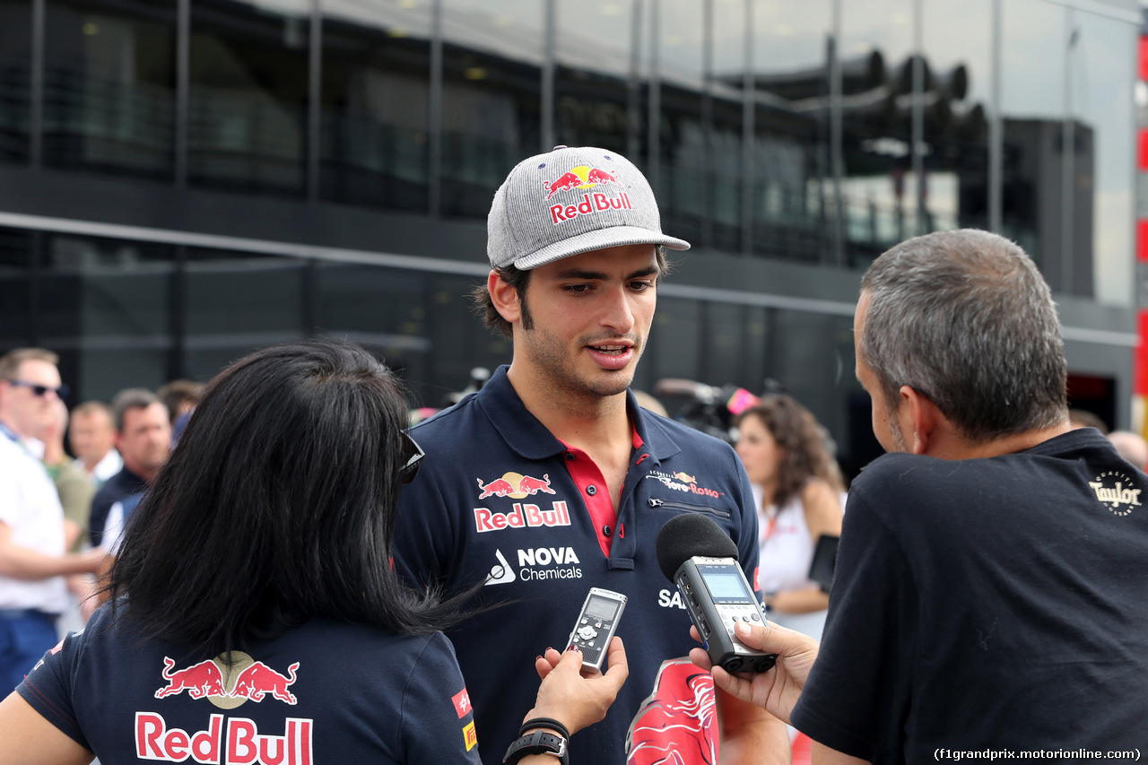 GP ITALIA, 03.09.2015 - Carlos Sainz Jr (ESP) Scuderia Toro Rosso STR10