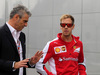 GP ITALIA, 03.09.2015 - Maurizio Arrivabene (ITA) Ferrari Team Principal e Sebastian Vettel (GER) Ferrari SF15-T