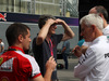 GP ITALIA, 03.09.2015 - Christian Dyer (AUS), Ferrari Gara Engineer e Geoff Willis (GBR) Mercedes AMG F1 Technology Director