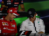 GP ITALIA, 03.09.2015 - Conferenza Stampa, Sebastian Vettel (GER) Ferrari SF15-T e Nico Rosberg (GER) Mercedes AMG F1 W06