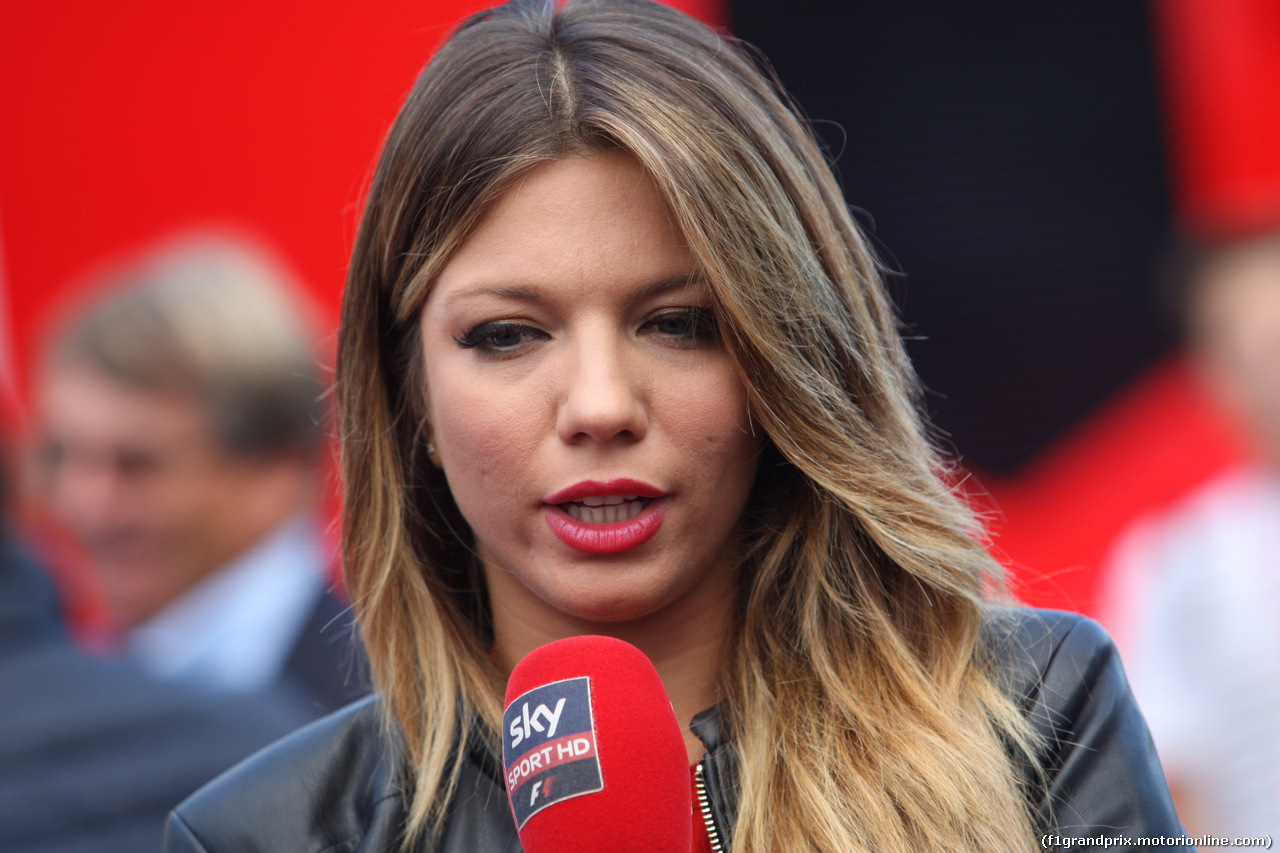 GP ITALIA, 05.09.2015 - Prove Libere 3, Federica Masolin, Sky