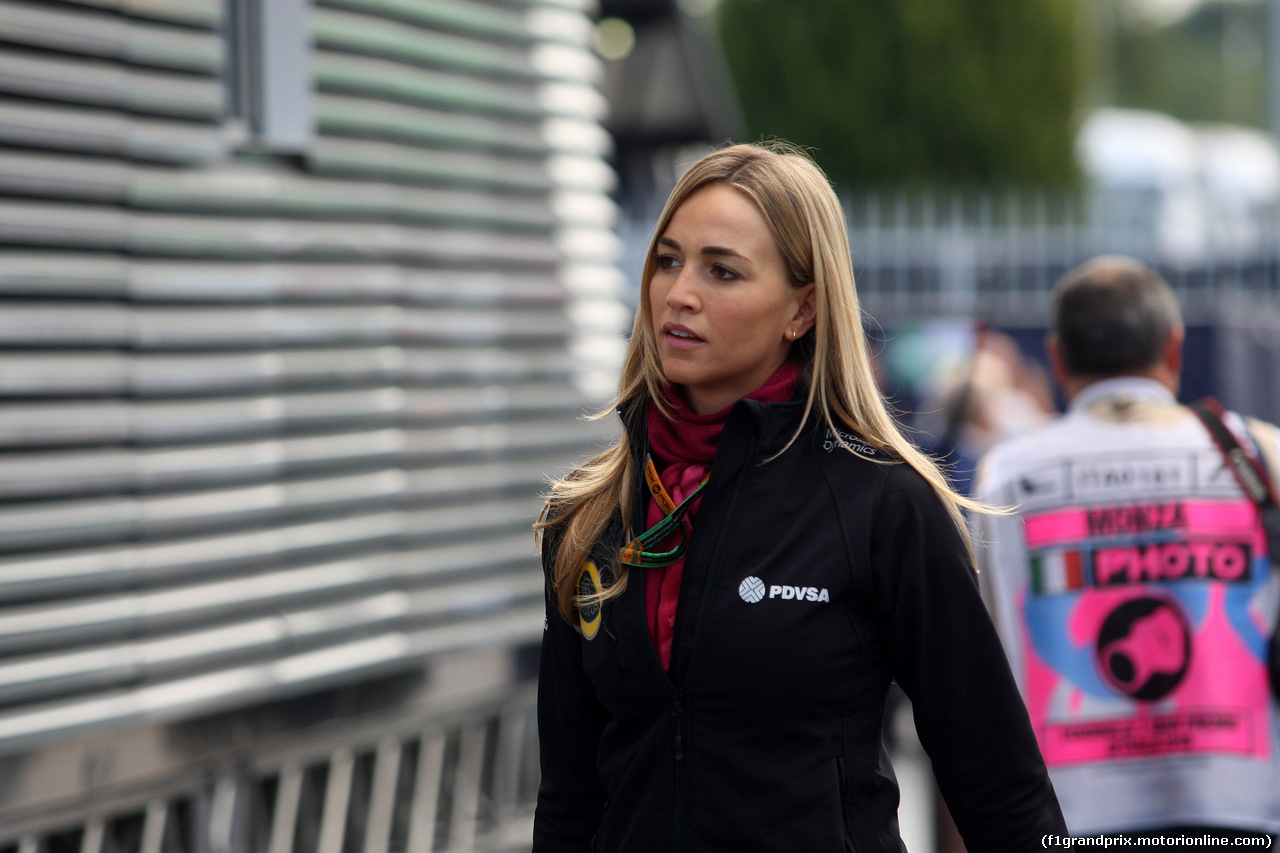 GP ITALIA, 05.09.2015 - Prove Libere 3, Carmen Jordá (ESP) Test driver, Lotus Team