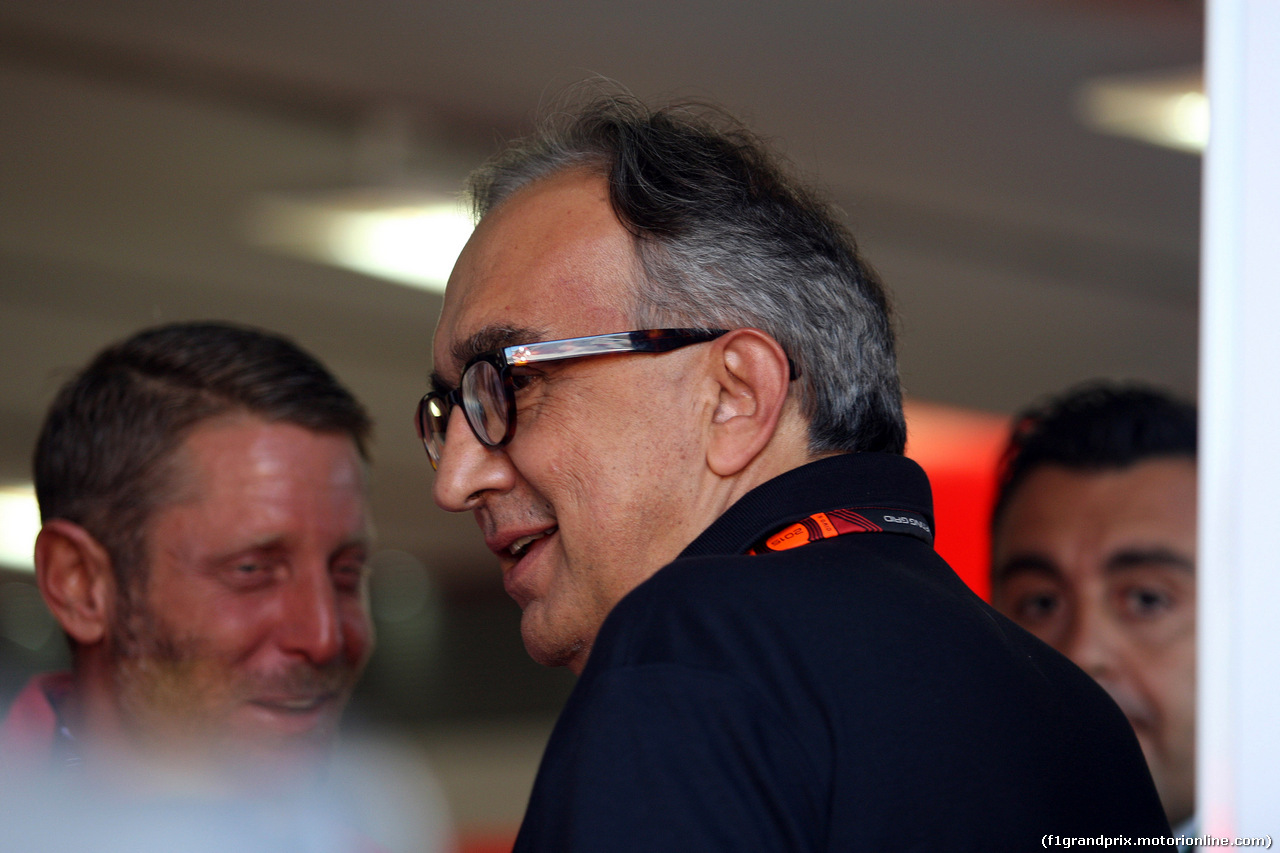 GP ITALIA, 05.09.2015 - Prove Libere 3, Sergio Marchionne (ITA), Ferrari President e CEO of Fiat Chrysler Automobiles