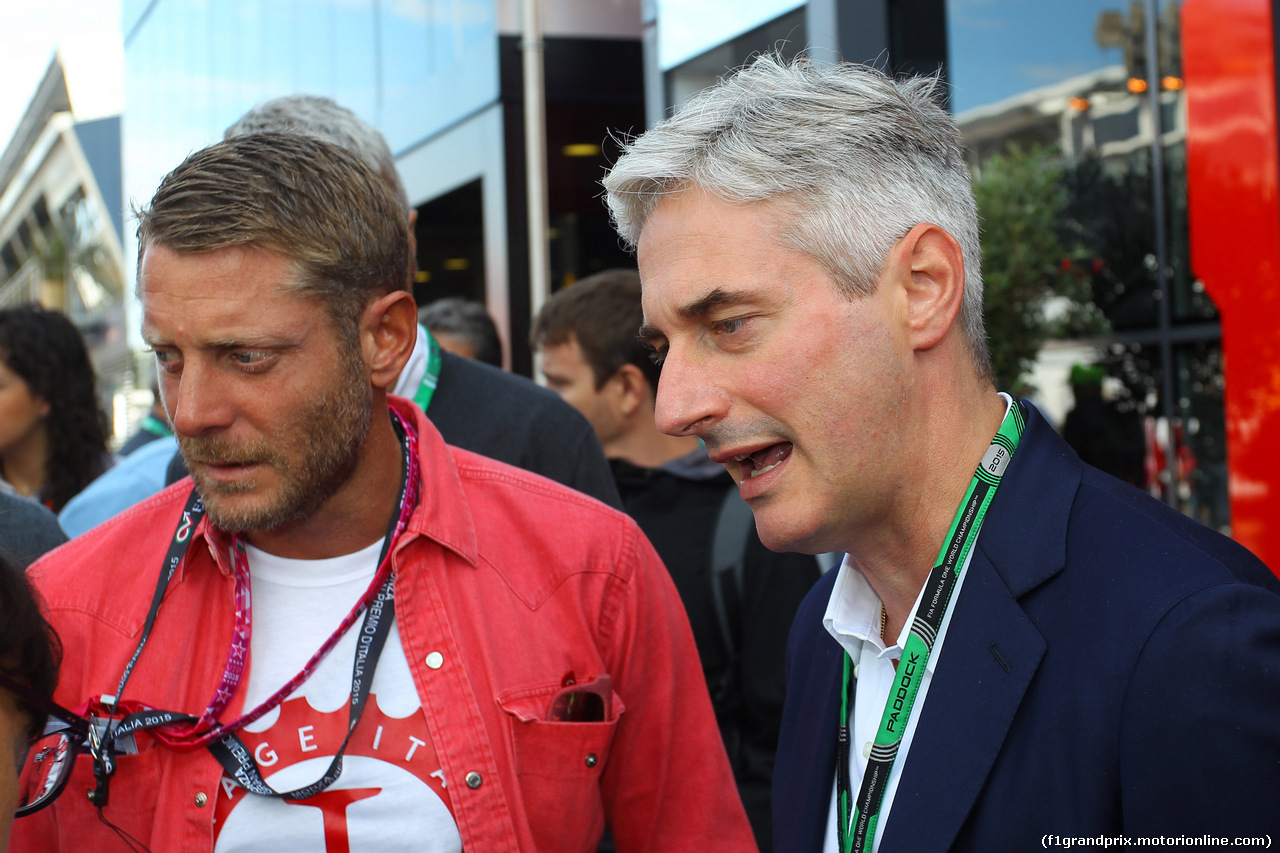 GP ITALIA, 05.09.2015 - Prove Libere 3, (L) Lapo Elkan