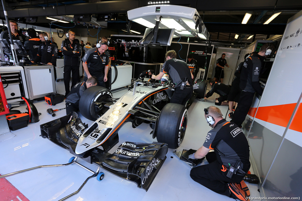 GP ITALIA, 05.09.2015 - Prove Libere 3, Sergio Perez (MEX) Sahara Force India F1 VJM08