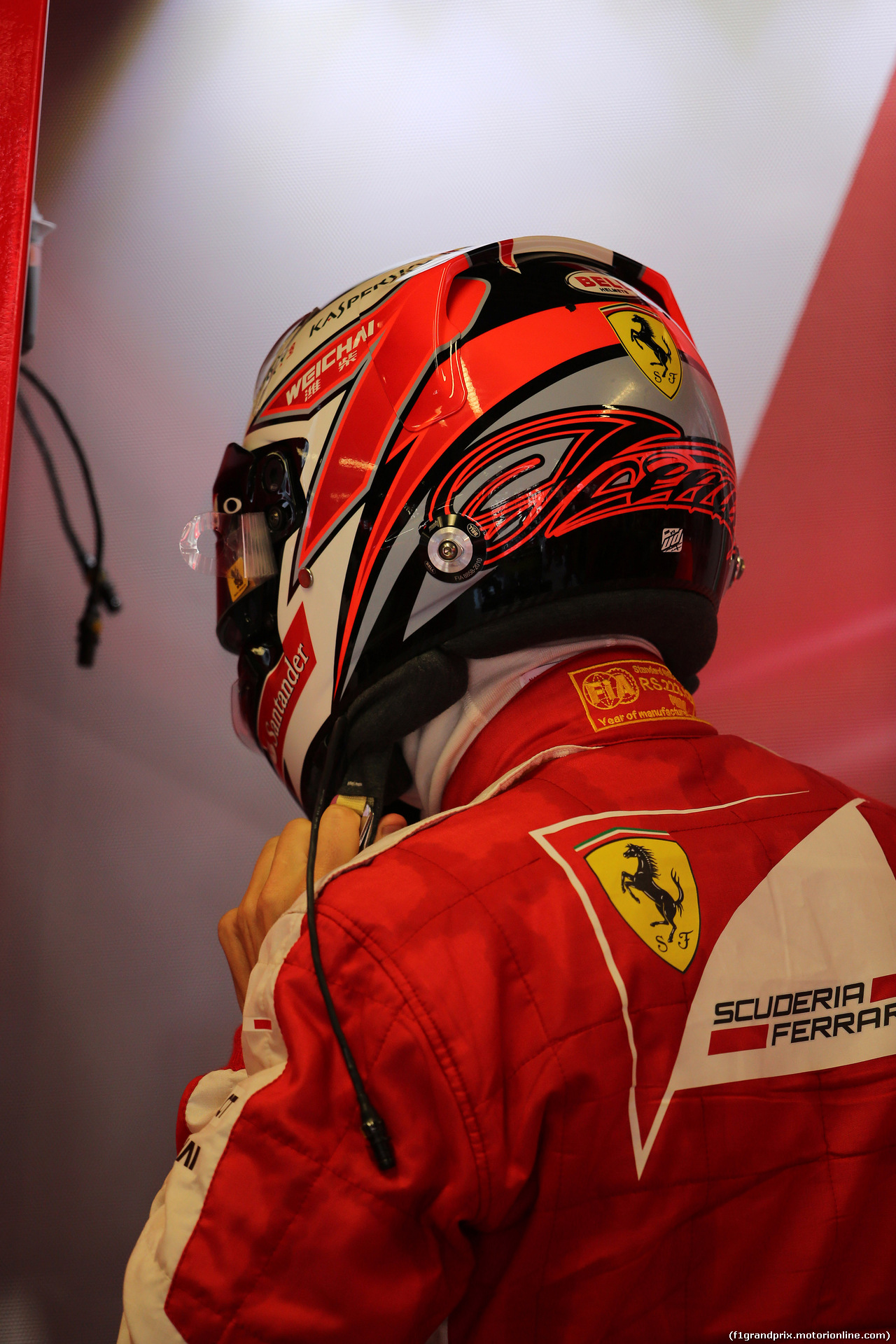 GP ITALIA, 05.09.2015 - Prove Libere 3, Kimi Raikkonen (FIN) Ferrari SF15-T