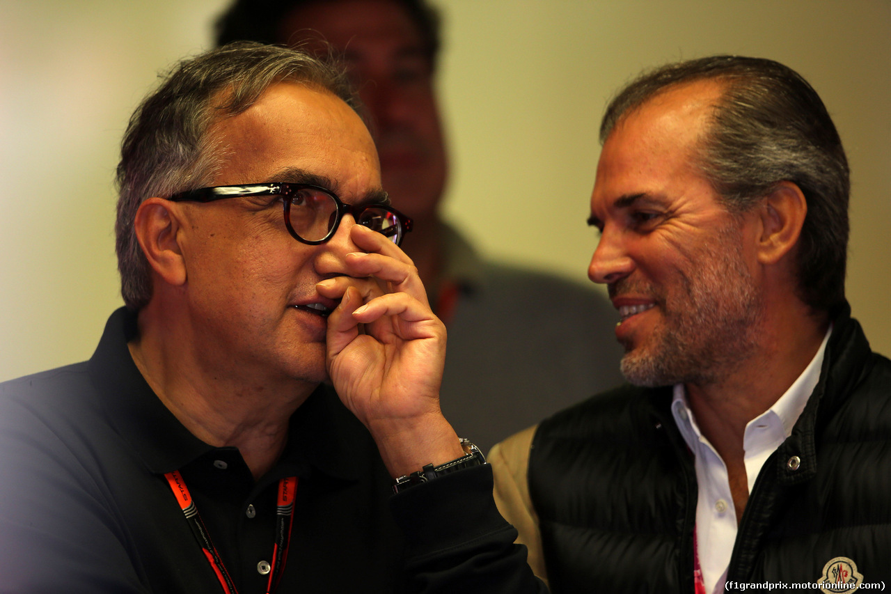 GP ITALIA, 05.09.2015 - Prove Libere 3, Sergio Marchionne (ITA), Ferrari President e CEO of Fiat Chrysler Automobiles