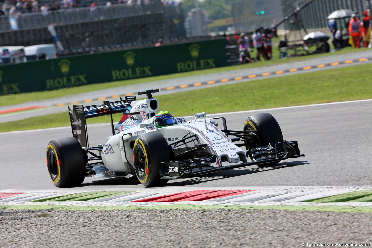 GP ITALIA, 05.09.2015 - Prove Libere 3, Felipe Massa (BRA) Williams F1 Team FW37