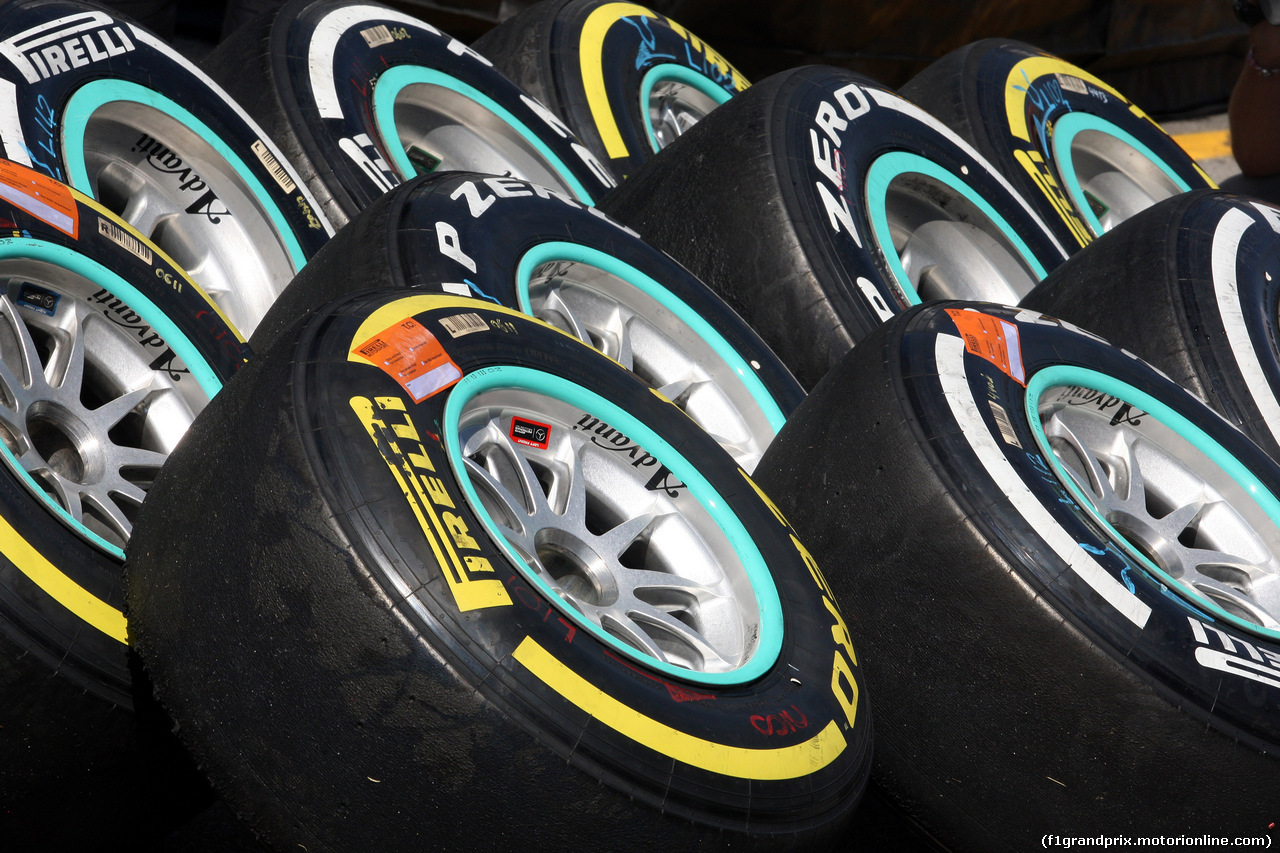 GP ITALIA, 05.09.2015 - Prove Libere 3, Pirelli Tyres
