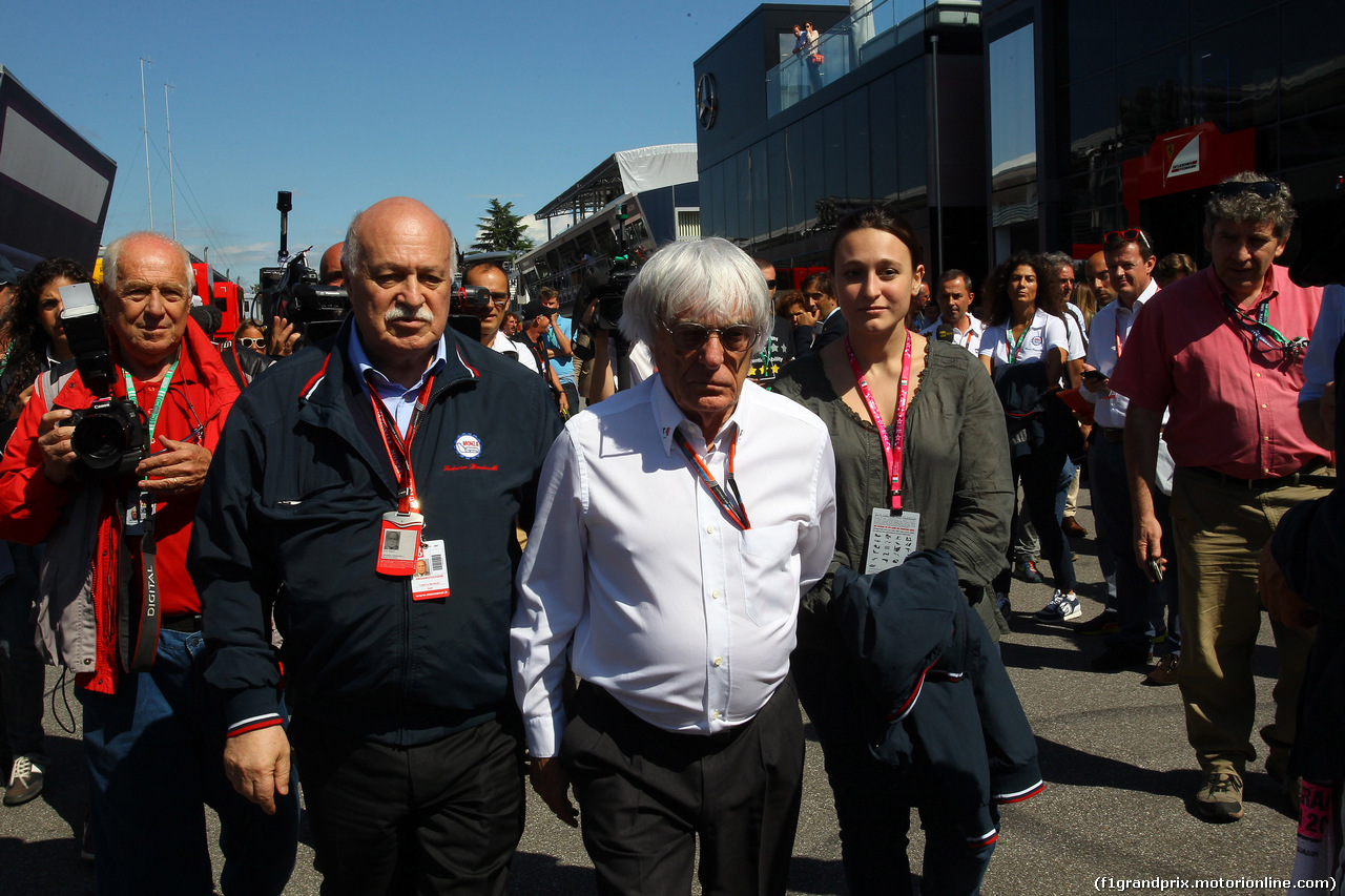 GP ITALIA, 05.09.2015 - Prove Libere 3, Bernie Ecclestone (GBR), President e CEO of FOM