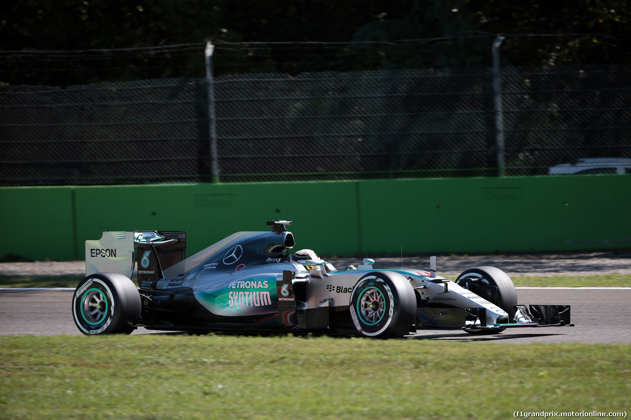 GP ITALIA, 05.09.2015 - Prove Libere 3, Lewis Hamilton (GBR) Mercedes AMG F1 W06