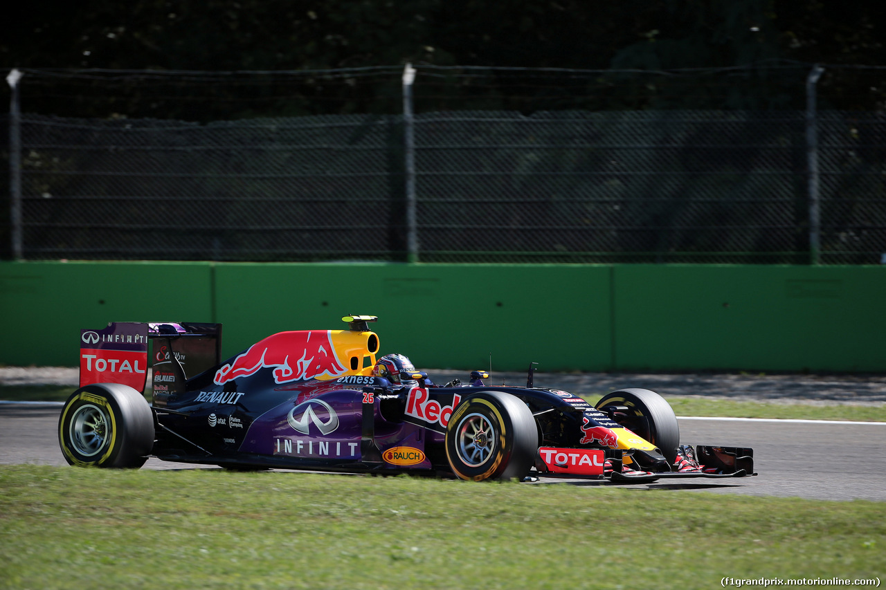 GP ITALIA, 05.09.2015 - Prove Libere 3, Daniil Kvyat (RUS) Red Bull Racing RB11
