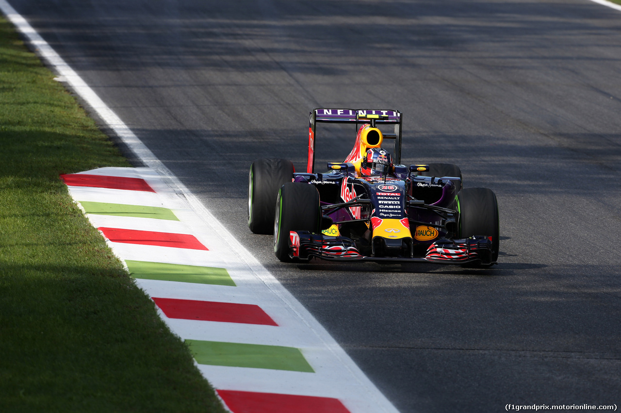 GP ITALIA, 05.09.2015 - Prove Libere 3, Daniil Kvyat (RUS) Red Bull Racing RB11