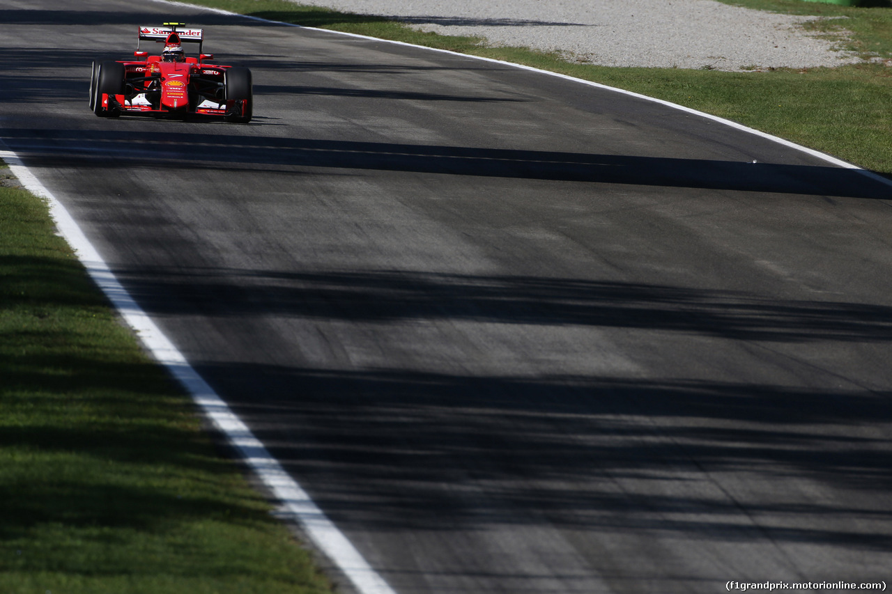 GP ITALIA, 05.09.2015 - Prove Libere 3, Kimi Raikkonen (FIN) Ferrari SF15-T