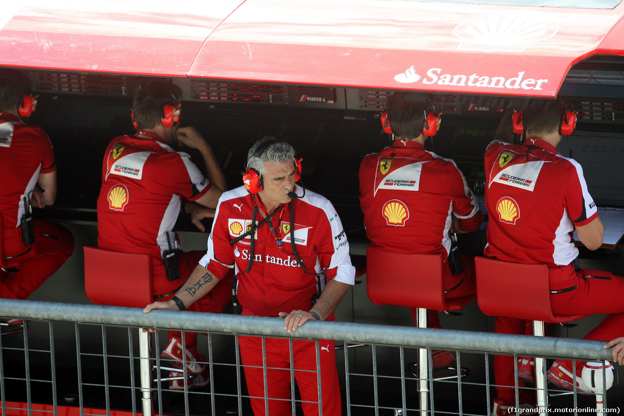 GP ITALIA, 05.09.2015 - Qualifiche, Maurizio Arrivabene (ITA) Ferrari Team Principal