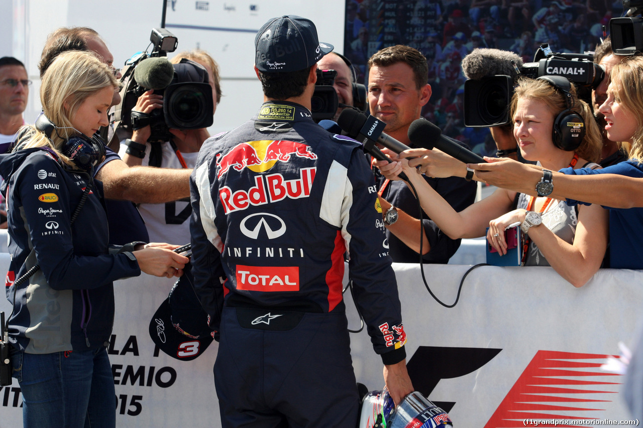 GP ITALIA, 05.09.2015 - Qualifiche, Daniel Ricciardo (AUS) Red Bull Racing RB10
